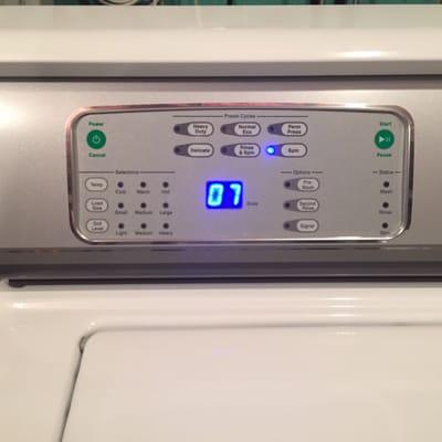 Raytheon made electronics on this Speed Queen Beast of a Washer.