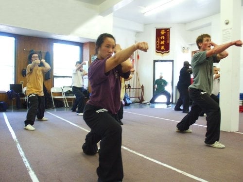 Long Fist training at YMAA Boston