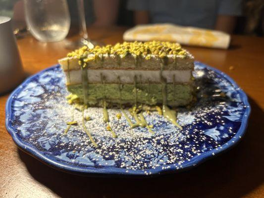 Pistachio Ricotta Cake