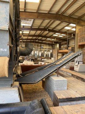 View of brewing vessels