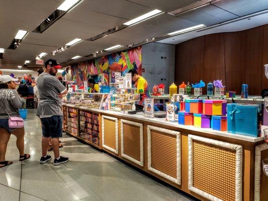 Fudge and Macaroon Counter at Dylan's Candy Bar Chicago