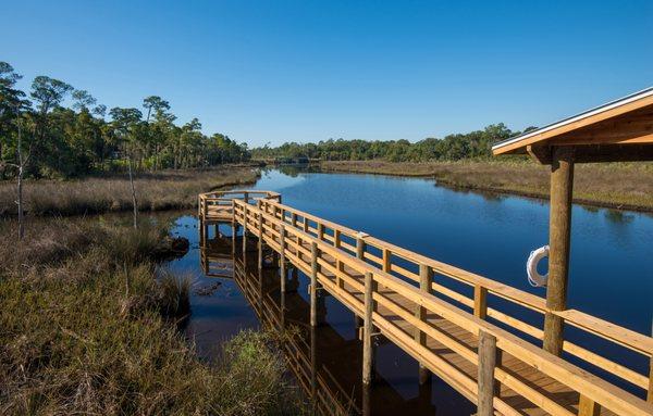 Explore the views on Rhodes Bayou and even rent a kayak!