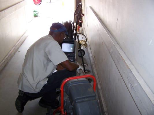 In-line Sewer Camera Inspections