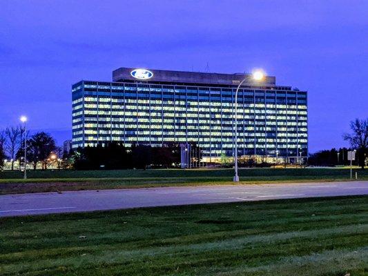 Ford Headquarters from Michigan Avenue