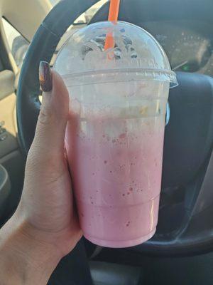 Bubble gum shake!