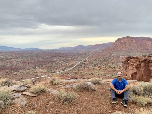 This plateau area along Chimney Rock Trail offers plenty of amazing vantage points.