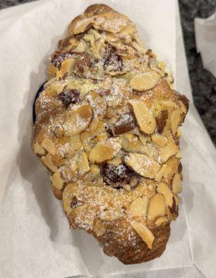 Raspberry Almond Croissant