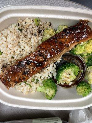 Teriyaki salmon