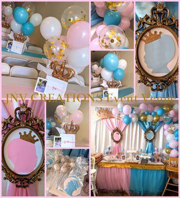 Inspiration board created from one of our recent events.
Twins 1st Royal Birthday