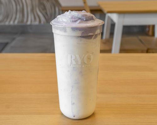 Taro Dream (Ice-blended taro with cheese foam)