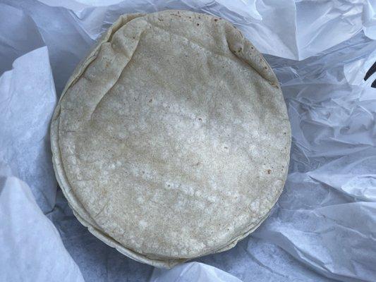 Tortillas homemade