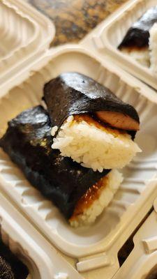 Bbq chicken musubi