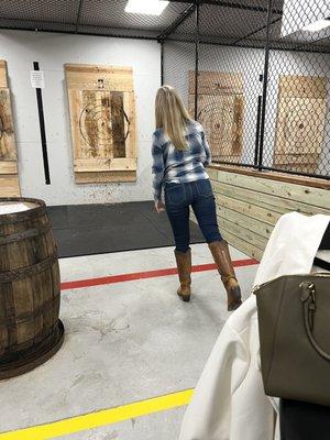 Axe Throwing!