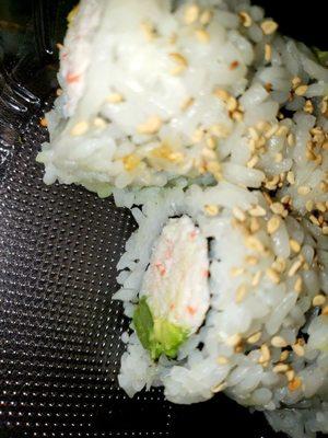 California Roll ($3.99 if you order a specialty roll)