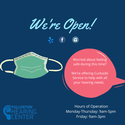 We know it's hard to feel safe going out during this strange and anxious time.  FHC is offering curbside service to help ease any concerns.