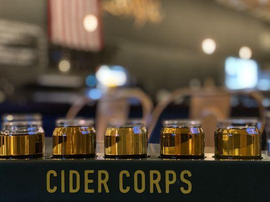 Cider flight