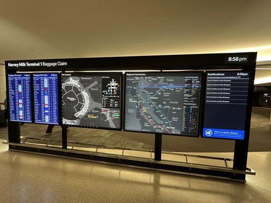 Terminal 1 baggage claim info