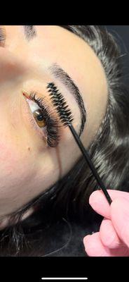 Hybrid Lash Extensions special for ONLY $100! Book your spot now at www. lovethywaxer.com