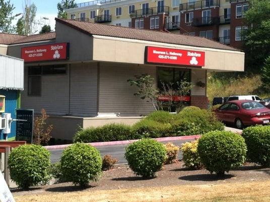 Our office at the corner of S Puget Dr. and Benson Rd S in Renton, WA