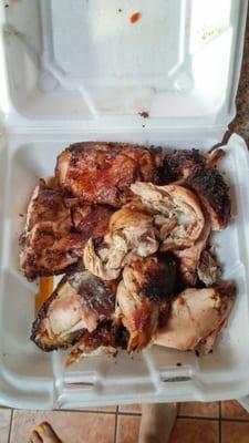 $10 Jerk Chicken plate that I can't wait to destroy!