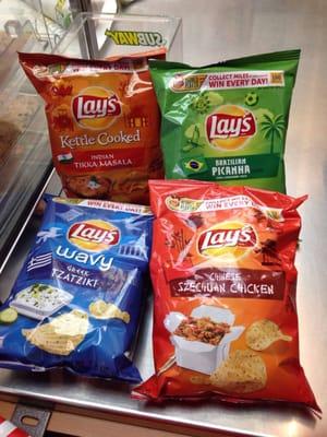 They got all the new Lays Chip!!! Gotta try them All!!