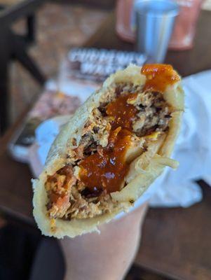 Machaca burrito.