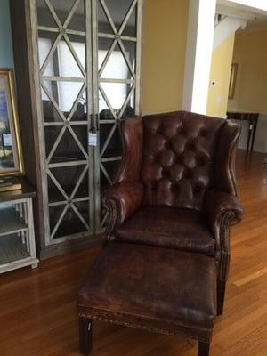 Leather chair