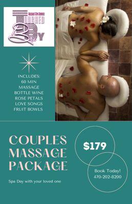 Couples Massage packages