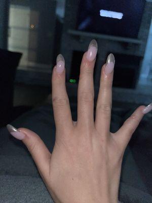 my messed up manicure