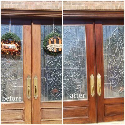 Entry door restoration