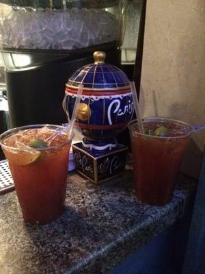 Yummy Bloodys and cute souvenir cup (only $18 and includes a cold drink!)