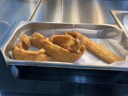 Fried catfish