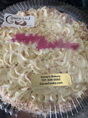 Coconut cream pie