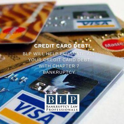 Let BLP help you get rid of all your credit card debt to get a fresh start.