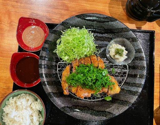 Tonkatsu lunch set