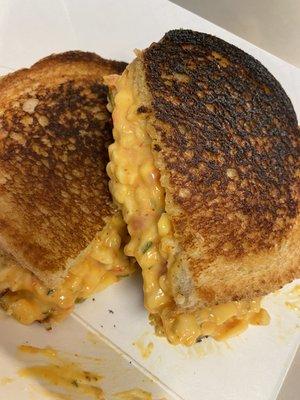 Crawfish Grilled Cheese