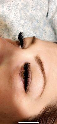 Volume eyelash extensions