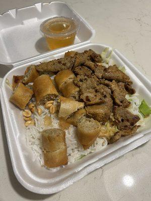 Bun Bo Cha Gio (takeout)