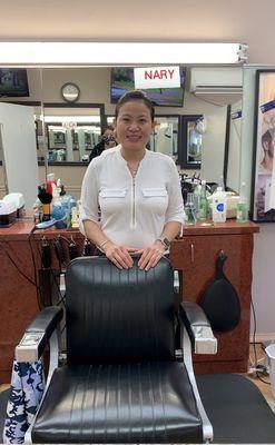 Nary welcome to Tran barber shop