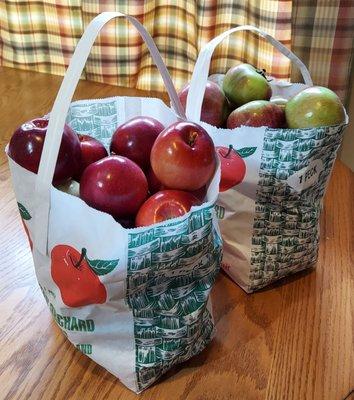 Delicious apples and freshly-squeezed apple juice!