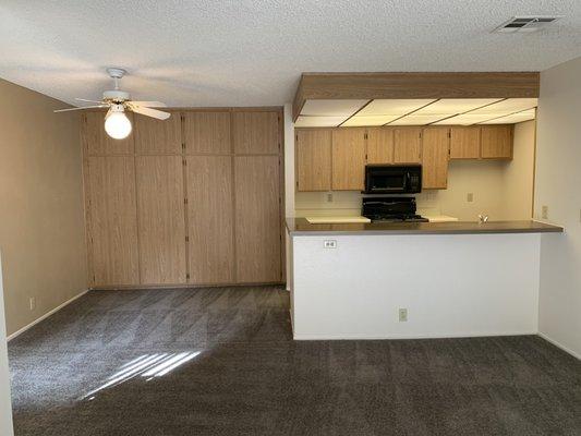 Two bedroom dinning area & kitchen