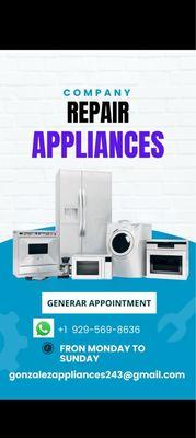 Gonzalez Appliance Sevices