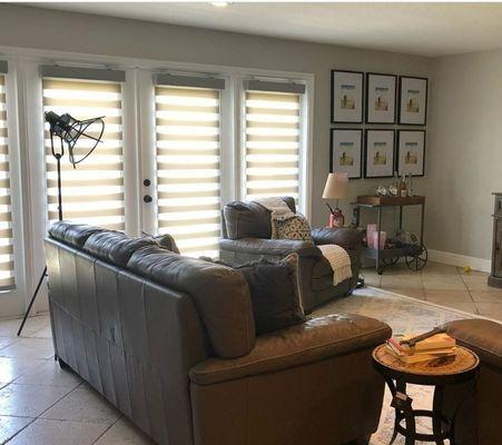 Custom built blinds