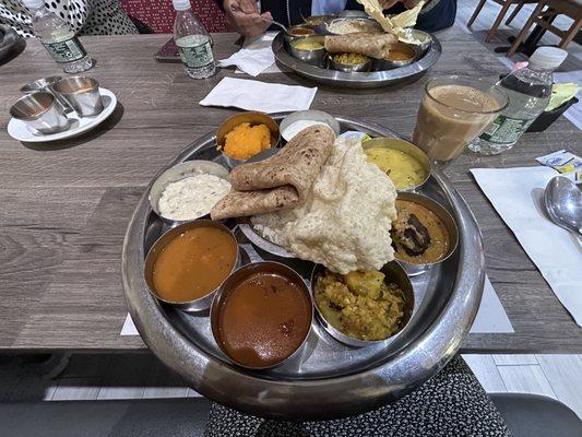 3. South Indian Thali