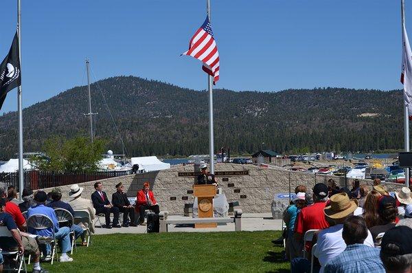 Veterans Park Memorial Service