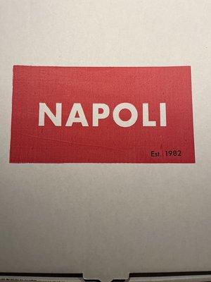 Napoli Pizza Box