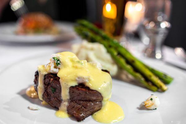 St Valentine's Day Four-Course Menu: Filet Mignon á la Oscar