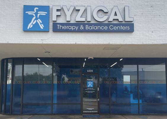 FYZICAL-Galleria Front Sign