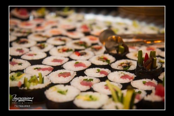 Fantastic hand rolled  sushi served at Grand Marquis. Photo provided by Impressions Photo and Video.