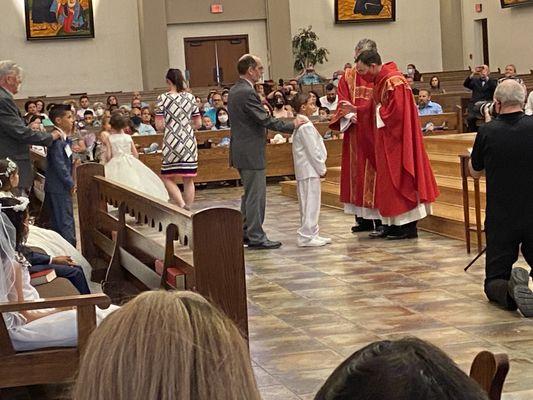 First Communion and Confirmation for STA Students